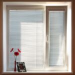 blinds with flower