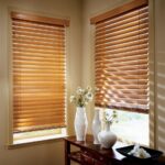 wooden blinds