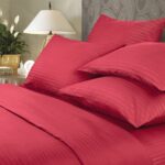 plain satin bedding