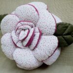 decorative pillow rose