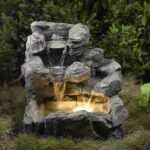 decorative waterfall sculptural