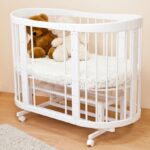 baby round bed transformer decor photo