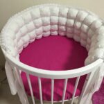 baby round bed transformer photo options