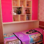 baby folding bed photo design