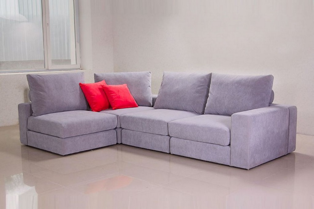 flock sofa