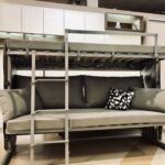 bunk bed transformer gray