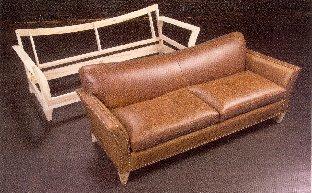 Leather upholstery