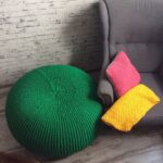 green ottoman