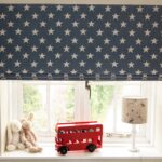 roller blind with stars