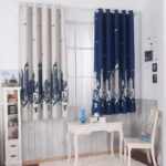 curtains with print for nursery