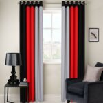 bright and unusual curtains for the nursery