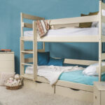 bunk bed white