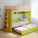 bunk bed transformer yellow