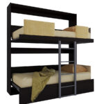 bunk bed transformer black