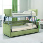 bunk bed transformer green