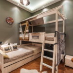 wooden bunk bed transformer