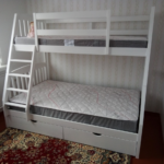 bunk bed transformer white