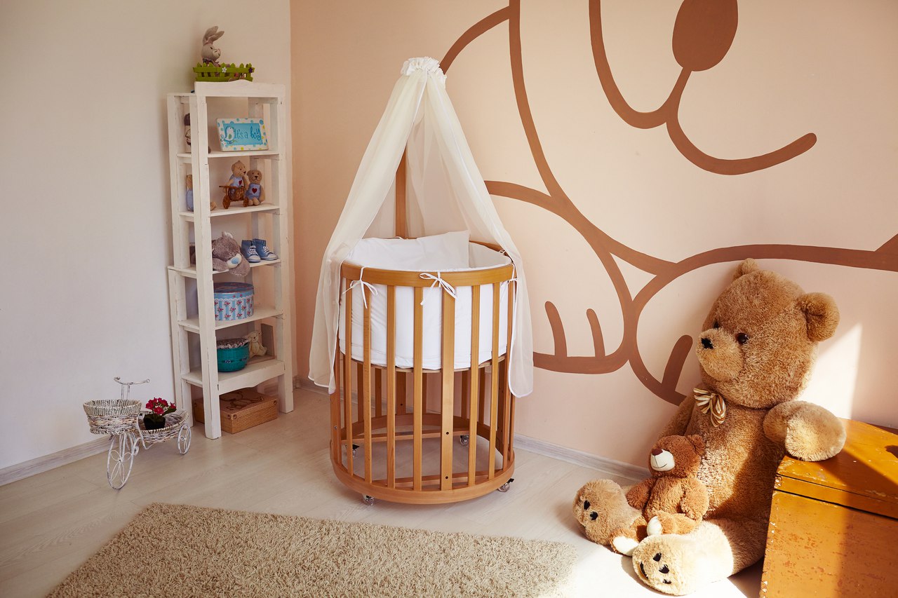 round bed transformer for a newborn design ideas