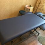 massage table photo decoration