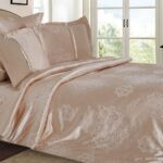 glossy satin bedding