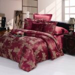 elegant satin bedding