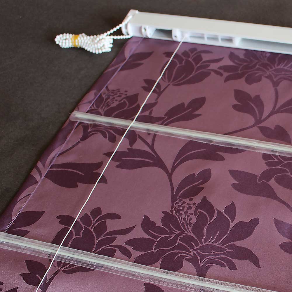 diy roman blind