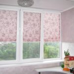 roller blinds from the sun decoration photo