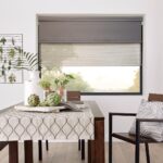 roller blinds in the kitchen