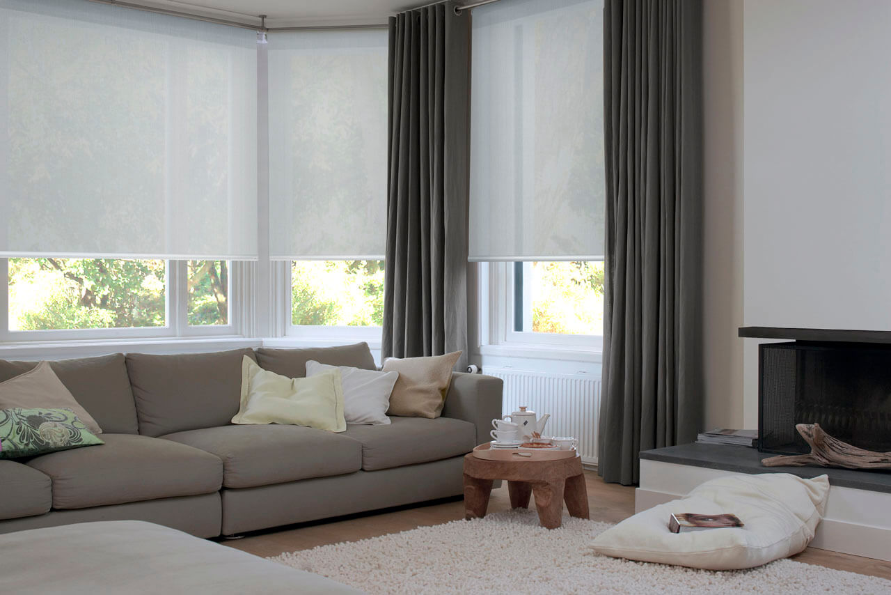 roller blinds with conventional