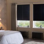 roller blinds with curtains ideas