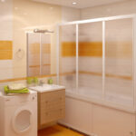 glass bathroom curtain ideas interior