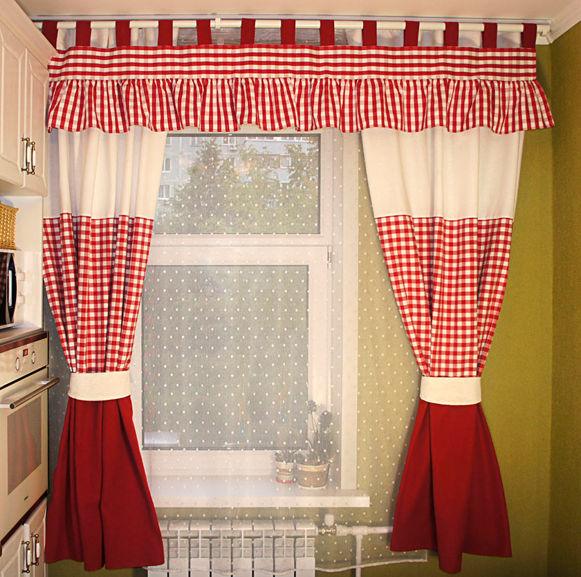 country style curtains