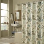 curtains for bathroom decor photo