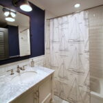 curtains for bathroom interior ideas