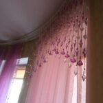 beaded curtains superimposed