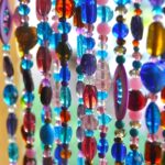 curtains made of beads plastic