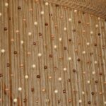 beaded curtains muslin