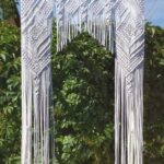 macrame curtains interior photo