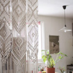 macrame curtains decoration photo