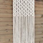 macrame curtains decoration photo