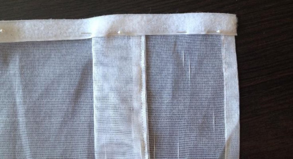 do-it-yourself curtains with Velcro