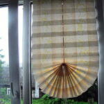 pleated curtains photo decoration