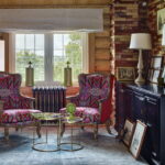 curtains in a country house photo options