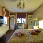 curtains in a country house photo types