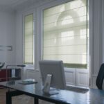 curtains in the office design