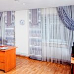 curtains in the office interior ideas