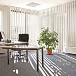 curtains in the office photo decoration