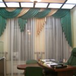 curtains in the office design ideas