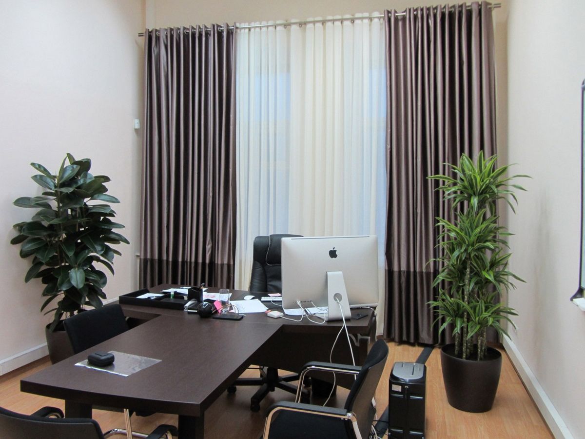 curtains for office design