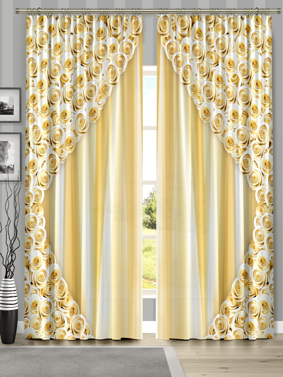 fastening curtains golden temptation